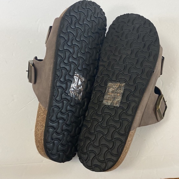 NWOT Lucky Brand blanc footbed sandals men’s size 11 adjustable straps - Picture 5 of 13